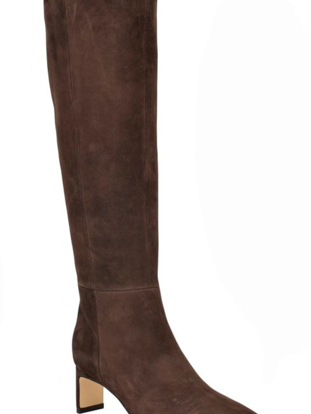 Calvin Klein Caterine Knee High Boot Brown Over-the-Knee Boots US 6m Or 6.5 M